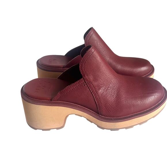 Brand New Sorel Women's Hi Line Heel Mule Boots Spice Tawny Buff US 9 - Picture 4 of 12